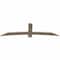 Ekena Millwork Bellingham Smooth Timber Gable Bracket, Douglas Fir, 84"W x 24"H x 1 1/2"D x 5 1/2"F, 7/12 Pitch GBW084X24X0206BEL00SDF - alternate 3